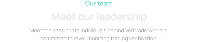 Meet the Team